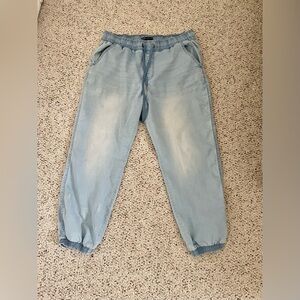 One Republic For All Denim Y2K Drawstring Joggers Women’s L